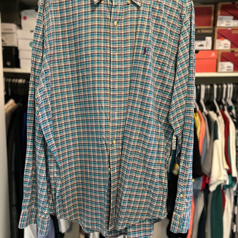Polo button up long sleeve